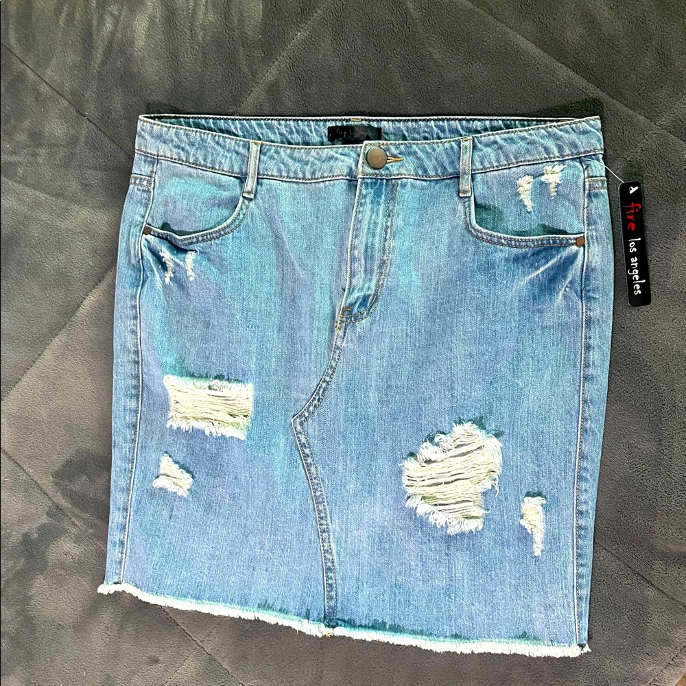 Denim Skirt